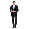 Men's Modern Fit Velvet Blazer w/ Elbow Patch - Bundle Bus