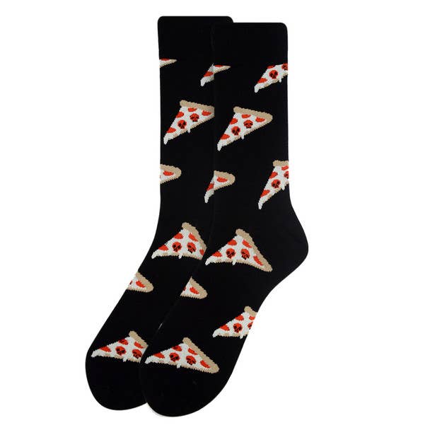 Men's Pizza Slice Novelty Socks - Bundle Bus