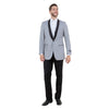 Men's Satin Textured Sport Coat Only - Bundle Bus