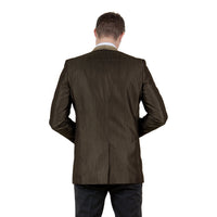 Men's Satin Textured Sport Coat Only - Bundle Bus