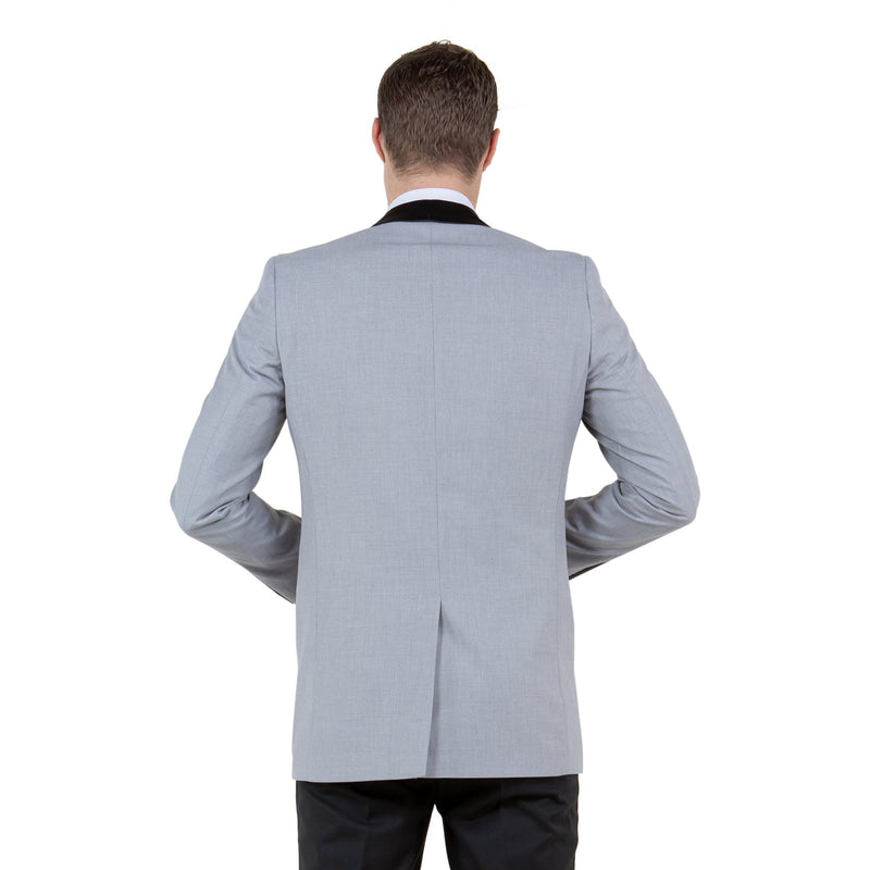 Men's Satin Textured Sport Coat Only - Bundle Bus