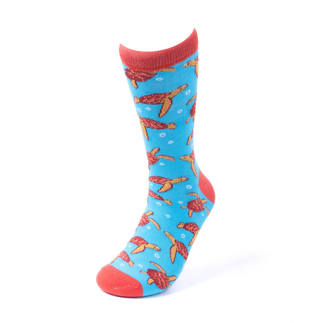 Men's Sea Turtles Novelty Socks - NVS19637 - TQ - Bundle Bus