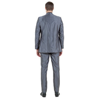 Men's Sharskin Slim - Fit 3 - Piece Suit - Bundle Bus