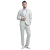 Men's Skinny Fit 2pc Linen Suit - Bundle Bus