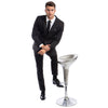 Men's Skinny - Fit 2pc Suit w/ Peak Lapel - Bundle Bus