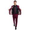 Men's Skinny - Fit 2pc Suit w/ Peak Lapel - Bundle Bus