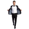 Men's Skinny - Fit 2pc Suit w/ Peak Lapel - Bundle Bus