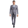Men's Skinny - Fit Solid 3pc Suit - Bundle Bus