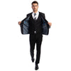 Men's Skinny - Fit Solid 3pc Suit - Bundle Bus