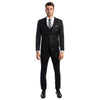 Men's Skinny - Fit Solid 3pc Suit - Bundle Bus