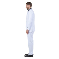Men's Slim - Fit 3pc Suit, Notch Lapel - Bundle Bus