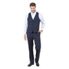 Men's Slim - Fit 3pc Suit, Notch Lapel - Bundle Bus