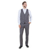 Men's Slim - Fit 3pc Suit, Notch Lapel - Bundle Bus