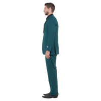 Men's Slim - Fit 3pc Suit, Notch Lapel - Bundle Bus