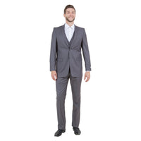 Men's Slim - Fit 3pc Suit, Notch Lapel - Bundle Bus