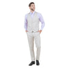 Men's Slim - Fit 3pc Suit, Notch Lapel - Bundle Bus