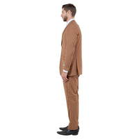 Men's Slim - Fit 3pc Suit, Notch Lapel - Bundle Bus