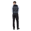 Men's Slim - Fit 3pc Suit, Notch Lapel - Bundle Bus