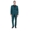 Men's Slim - Fit 3pc Suit, Notch Lapel - Bundle Bus