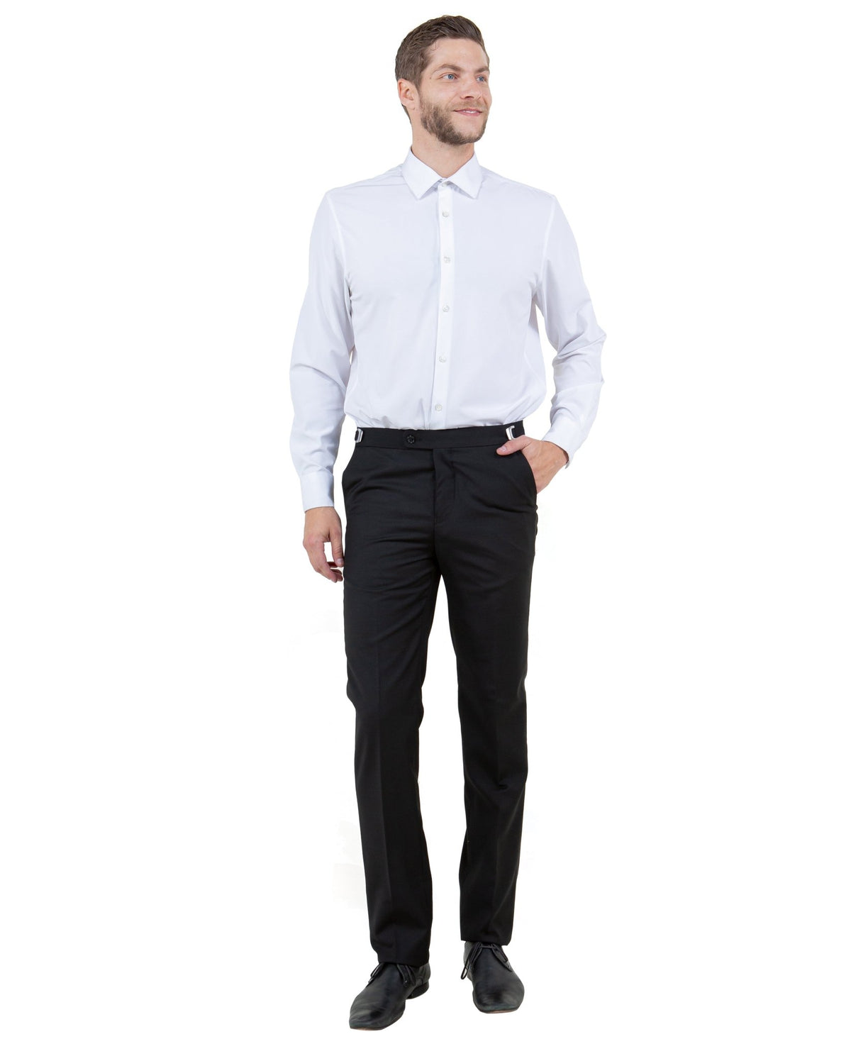Men's Slim - fit Dress Pants Suits Separates, Pants - Bundle Bus