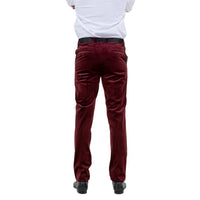 Men's Slim - fit Velvet Suits Separates, Pants - Bundle Bus