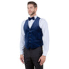 Men's Slim - fit Velvet Suits Separates, Vest And Bowtie - Bundle Bus