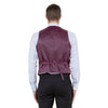 Men's Slim - fit Velvet Suits Separates, Vest And Bowtie - Bundle Bus