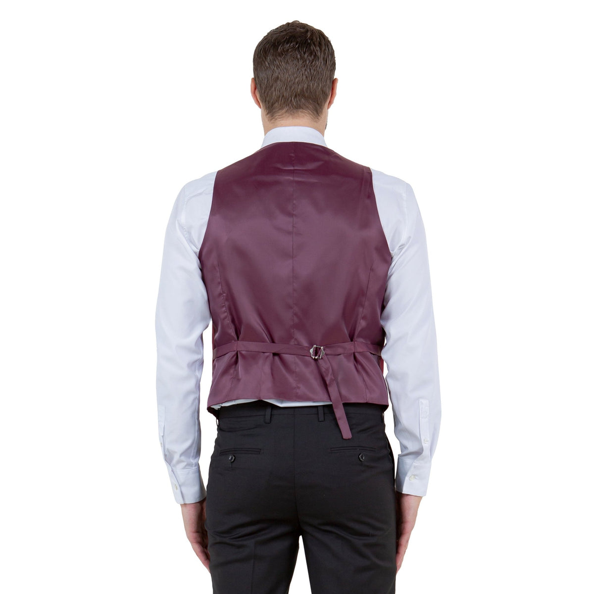 Men's Slim - fit Velvet Suits Separates, Vest And Bowtie - Bundle Bus