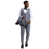 Men's Stacy Adams Hybrid - Fit 3pc Tuxedo Set - Bundle Bus