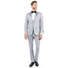 Men's Tailored - Fit Suits Separates Tuxedo Jacket w/ Notch Lapel - Bundle Bus