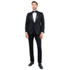 Men's Tailored - Fit Suits Separates Tuxedo Jacket w/ Peak Lapel - Bundle Bus