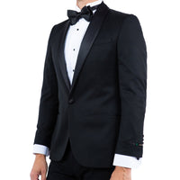 Men's Tailored - Fit Suits Separates Tuxedo Jacket w/ Shawl Collar - Bundle Bus