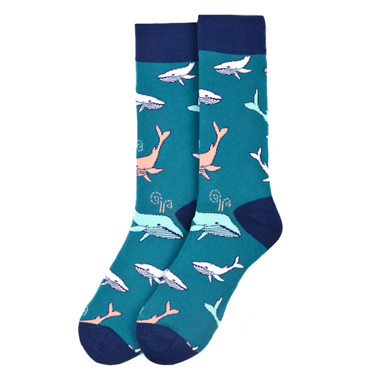 Men's Whale Novelty Socks - Bundle Bus