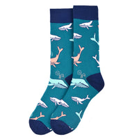Men's Whale Novelty Socks - Bundle Bus
