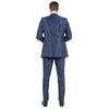 Navy Men's Sharskin Slim - Fit 3 - Piece Suit - Bundle Bus