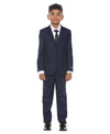 Perry Ellis Boy's 5pc Windowpane Suit - Bundle Bus