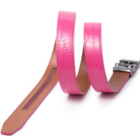 Ratchet leather belt - LA2091C - Bundle Bus