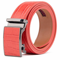 Ratchet leather belt - LA2091C - Bundle Bus