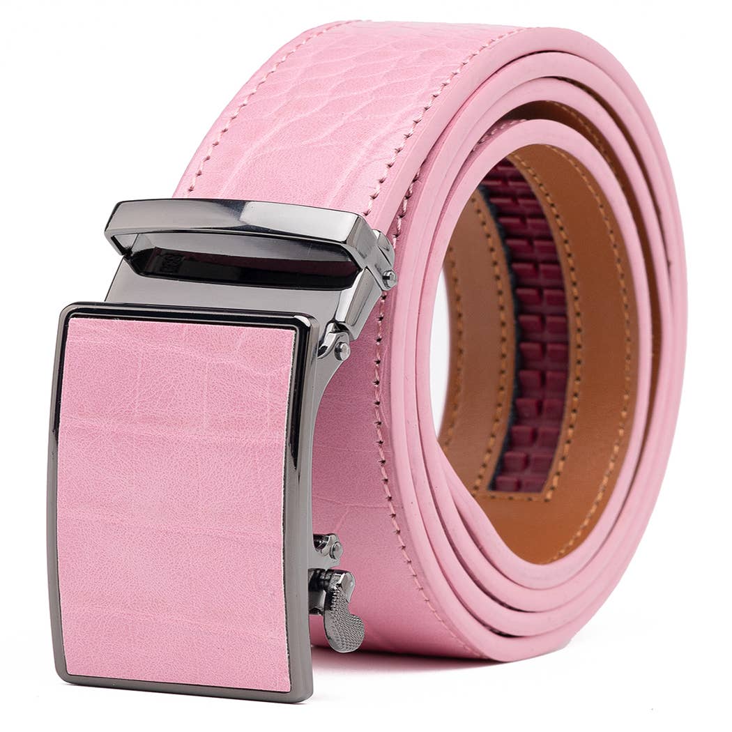 Ratchet leather belt - LA2091C - Bundle Bus