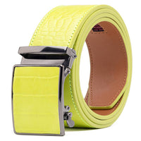 Ratchet leather belt - LA2091C - Bundle Bus