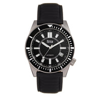 Reign Francis Automatic Leather - Band Watch with Date - Bundle Bus