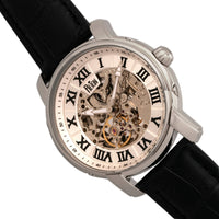 Reign Kahn Automatic Leather - Band Skeleton Watch - Bundle Bus