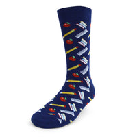 School Supplies Socks for Men - Bundle Bus