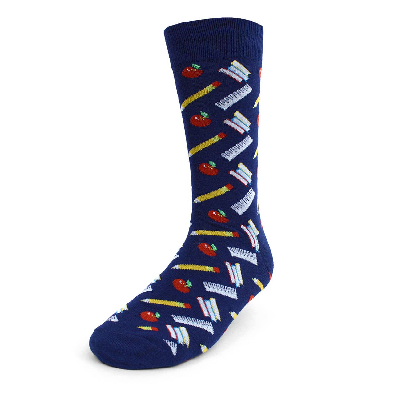 School Supplies Socks for Men - Bundle Bus