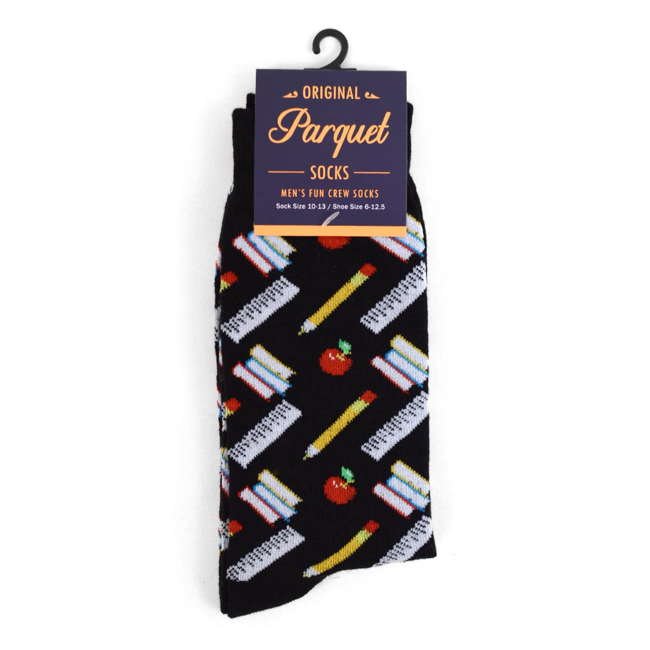 School Supplies Socks for Men - Bundle Bus