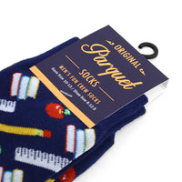 School Supplies Socks for Men - Bundle Bus