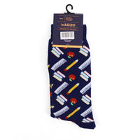 School Supplies Socks for Men - Bundle Bus