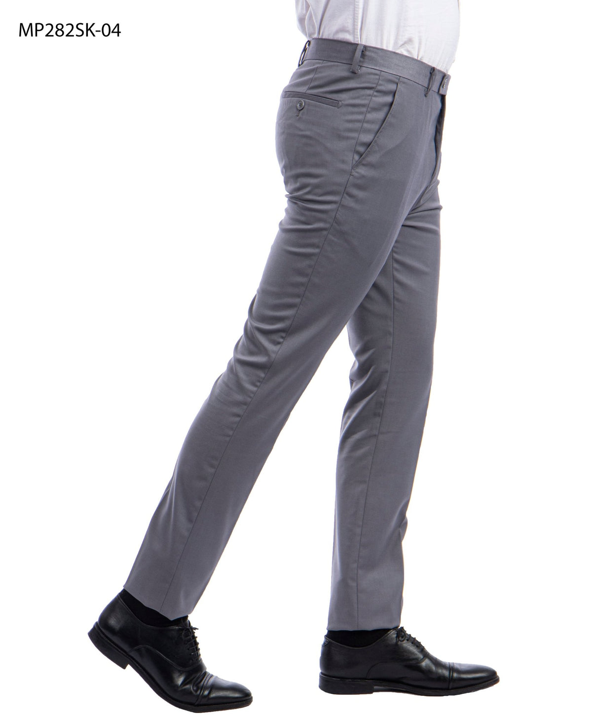 Sean Alexander Grey Skinny Fit Dress Pants - Bundle Bus