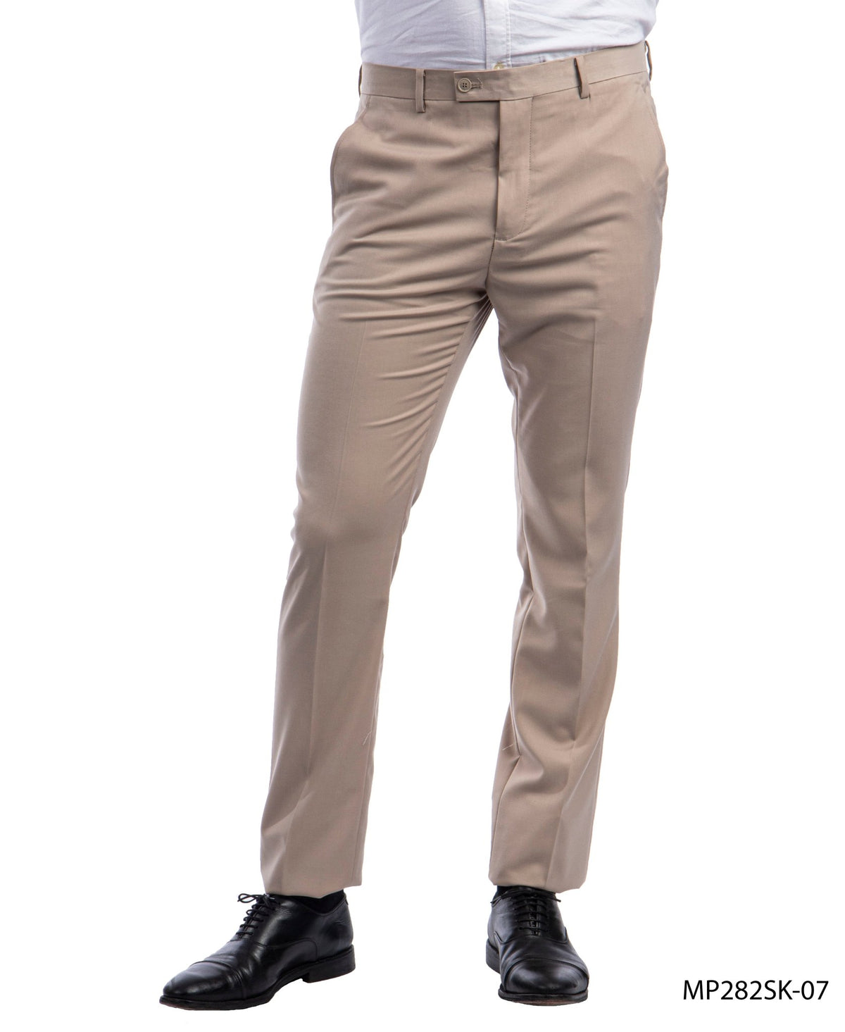 Sean Alexander Mid Tan Skinny Fit Dress Pants - Bundle Bus