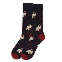 Siamese Cat Socks for Men - Bundle Bus